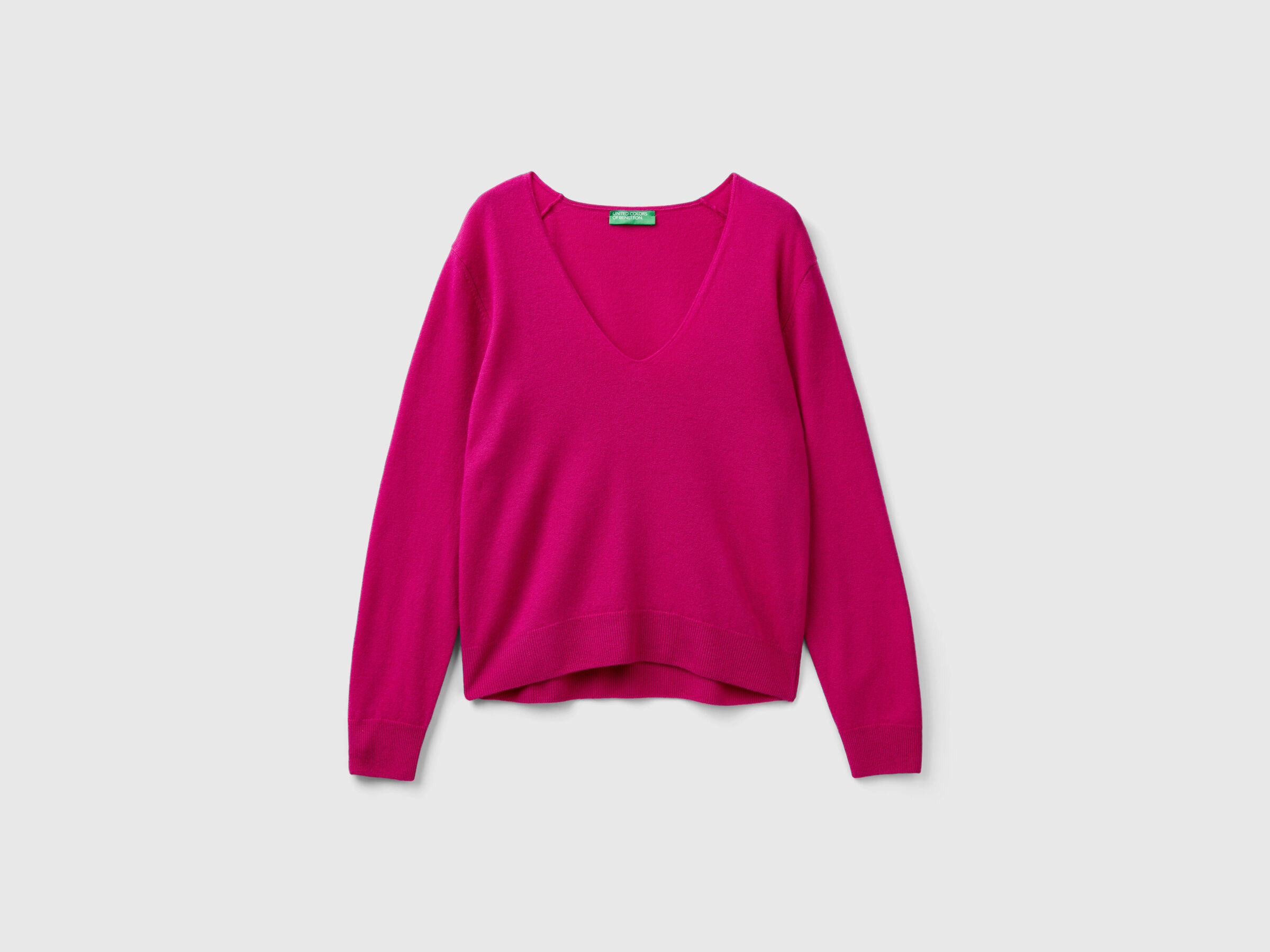 V NECK SWEATER L/S Mujer image number 4